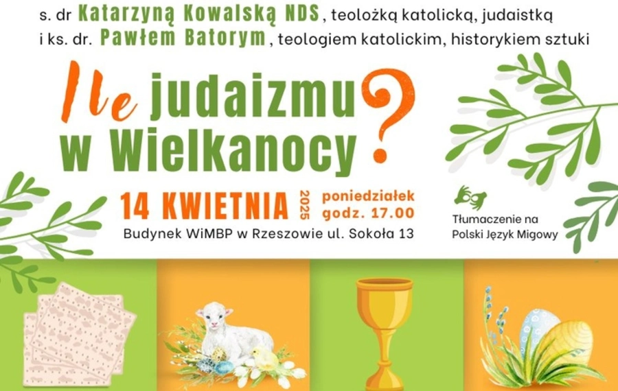 Spotkanie: Ile judaizmu w Wielkanocy?