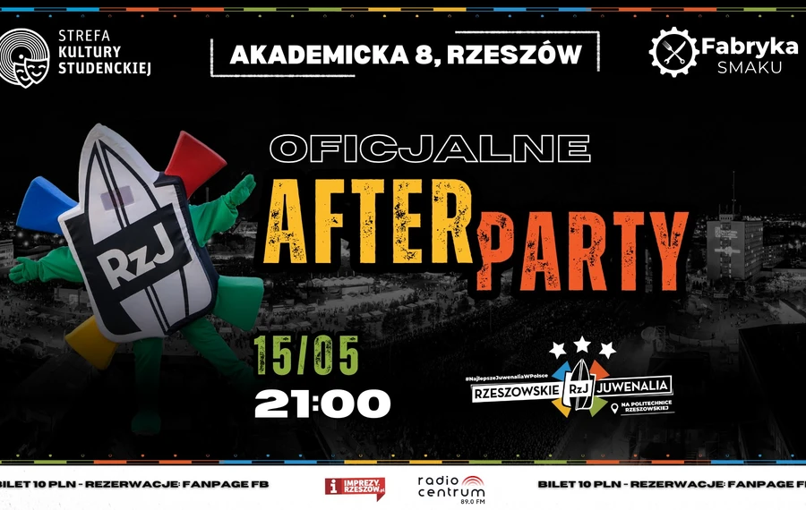 Rzeszowskie Juwenalia 2025: Oficjalne Afterparty