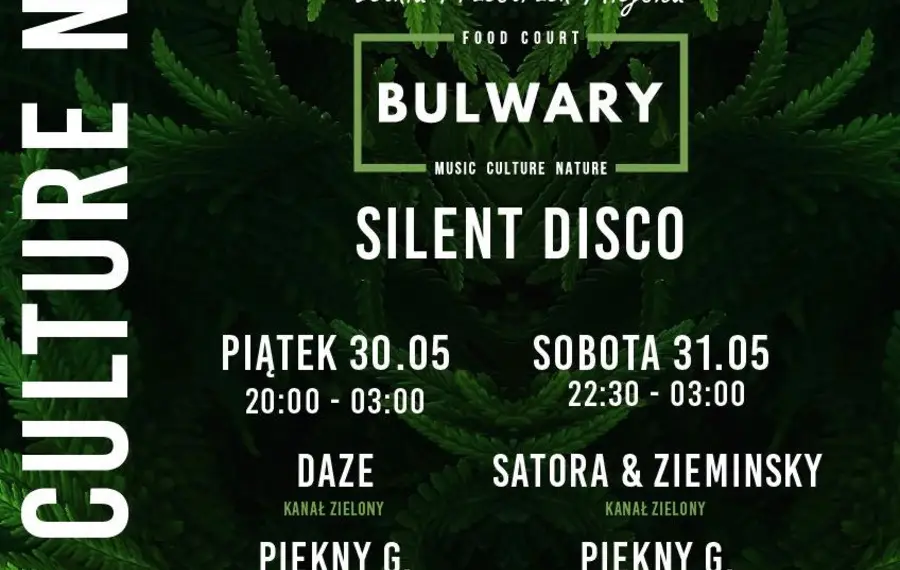 Silent Disco na Bulwarach