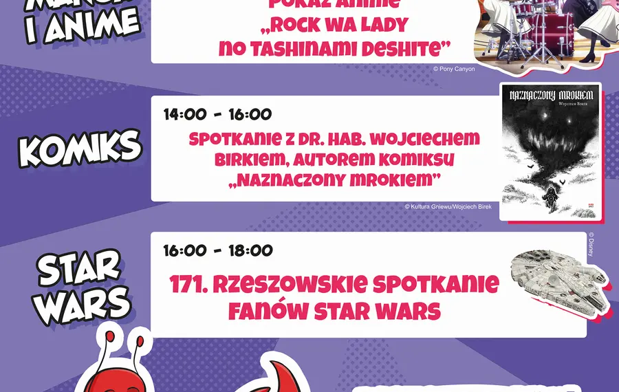 Spotkanie Rzeszowskiej Akademii Komiksu