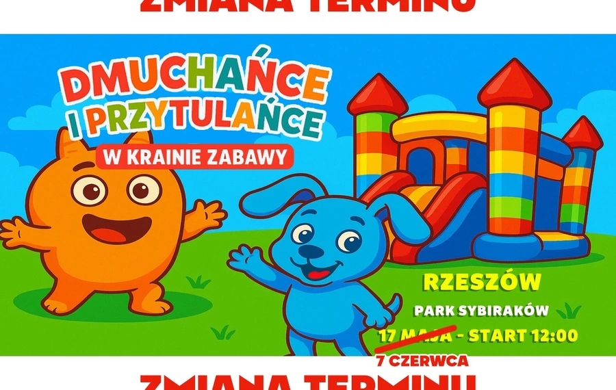 Dmuchańce i Przytulańce w Krainie Zabawy