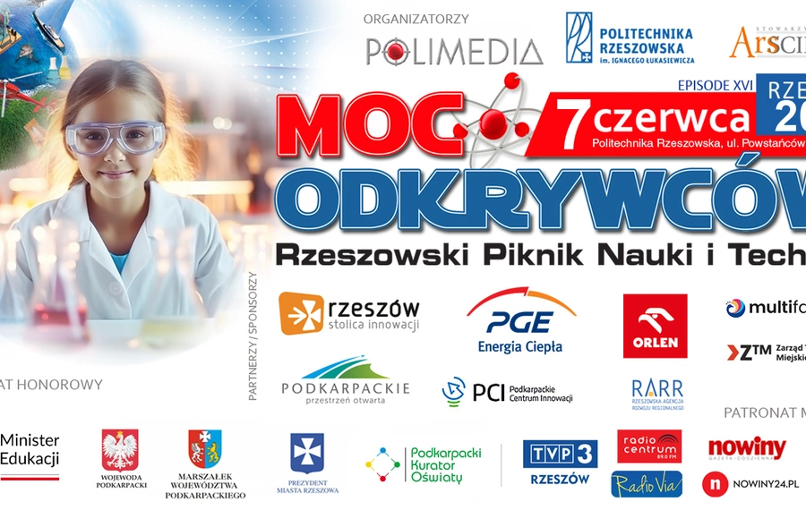 Moc Odkrywców - Rzeszowski Piknik Nauki i Techniki 2025