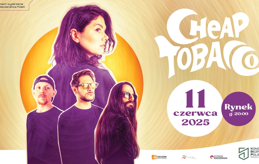 Koncert zespołu Cheap Tobacco i pokazy artystyczne