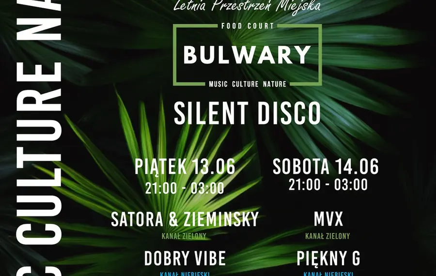 Silent Disco na Bulwarach