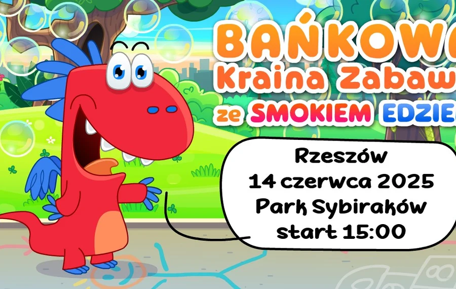 Bańkowa Kraina Zabawy ze Smokiem Edziem