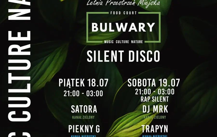 Silent Disco na Bulwarach