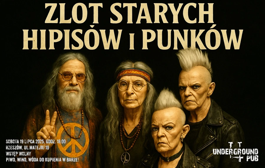 Zlot starych hipisów i punków