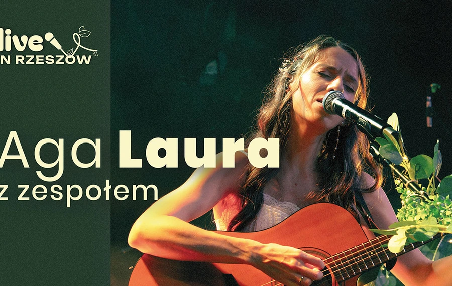 Live in Rzeszów: Koncert kameralny Agi Laury z zespołem