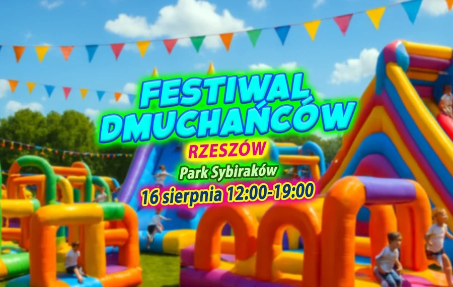 Plenerowy festiwal dmuchańców