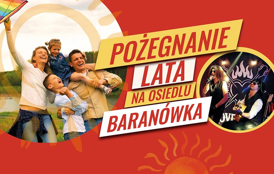 Pożegnanie lata na osiedlu Baranówka