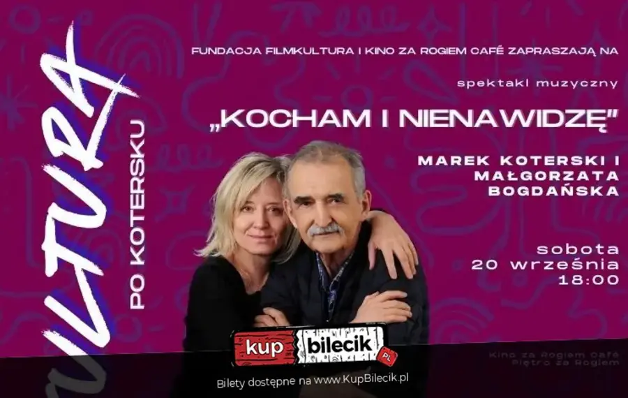 Marek Koterski i Małgorzata Bogańska