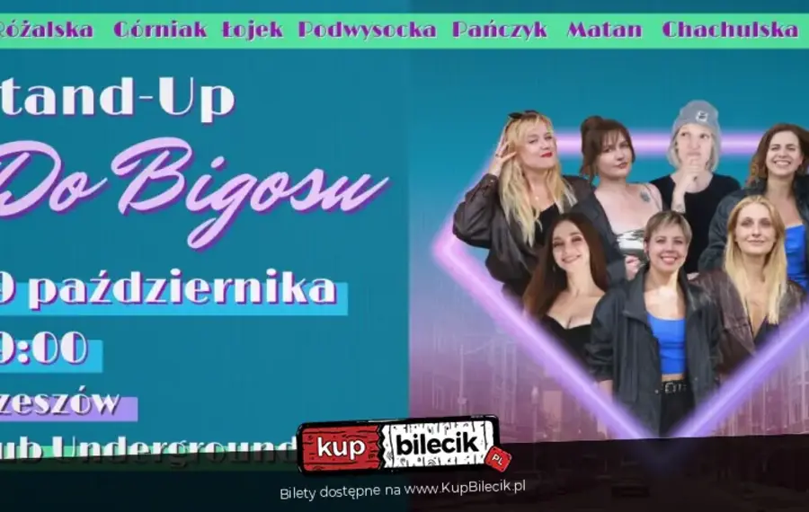 Babski Wieczór Komediowy "Do Bigosu" & Stand-up