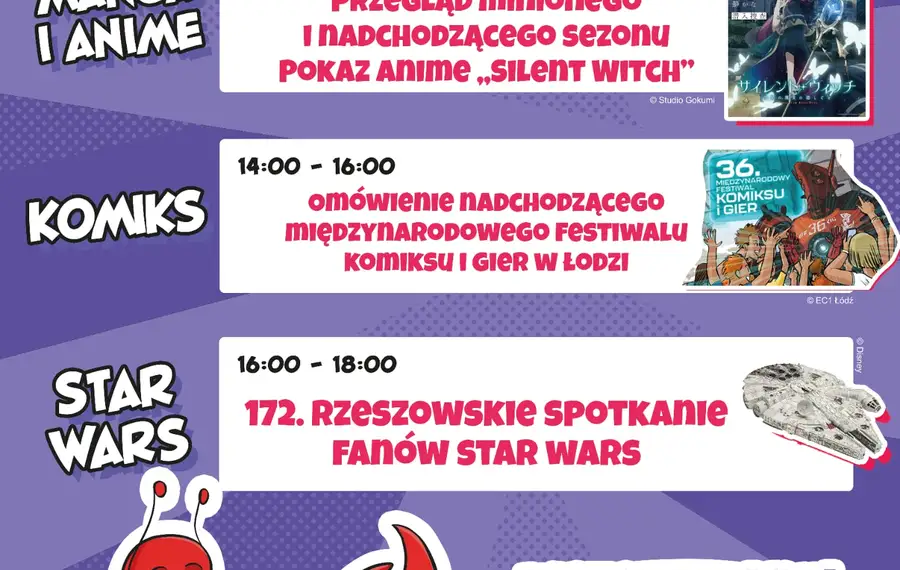 Spotkanie Rzeszowskiej Akademii Komiksu