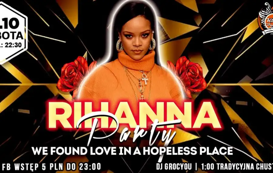 Rihanna Party Pod Palmą