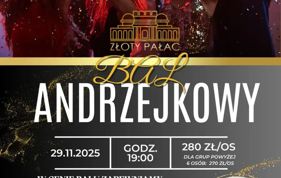 Andrzejkowa noc pełna blasku w Złotym Pałacu