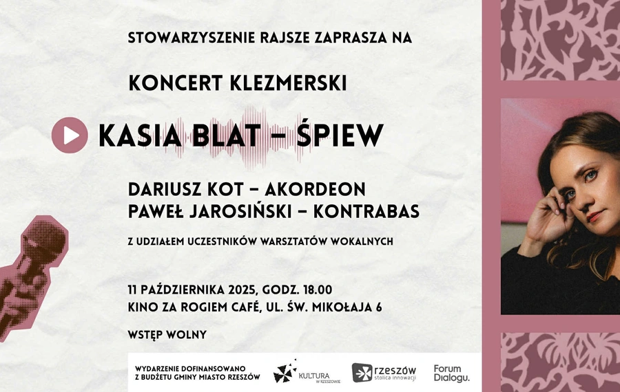 Koncert klezmerski Kasi Blat