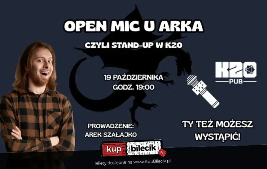 Stand-up: Open Mic u Arka