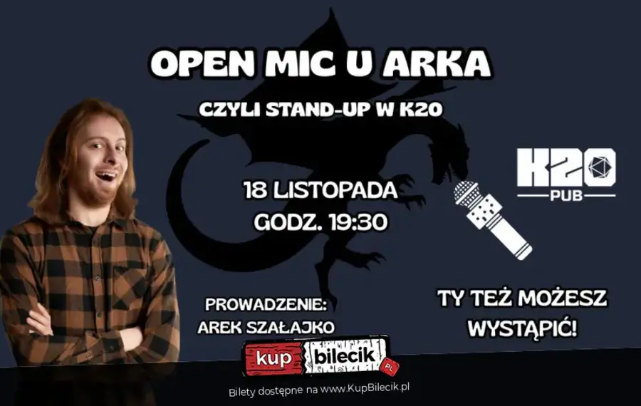 Stand-up: Open Mic u Arka