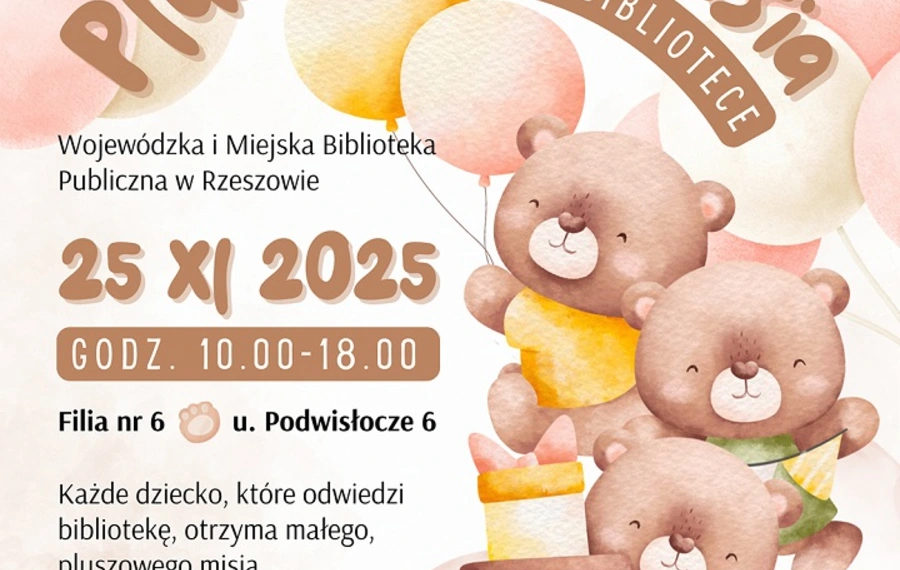 Dzień Pluszowego Misia w Bibliotece