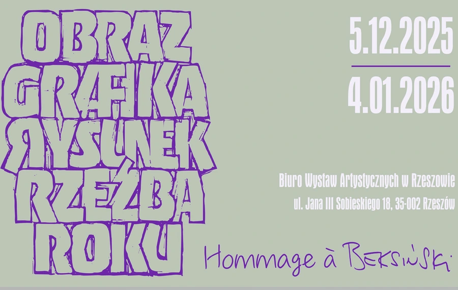 Obraz, Grafika, Rysunek, Rzeźba Roku ‐ Hommage à Beksiński