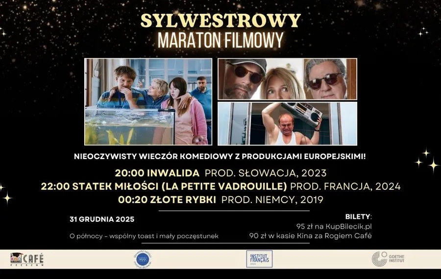 Sylwester w Kinie za Rogiem Cafe