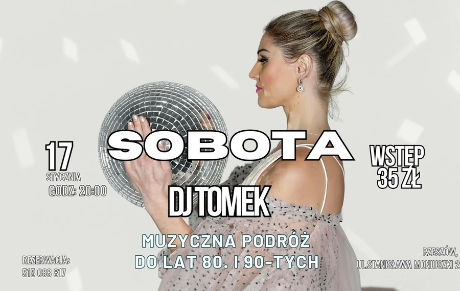 Sobota w Sofie: Dj Tomek