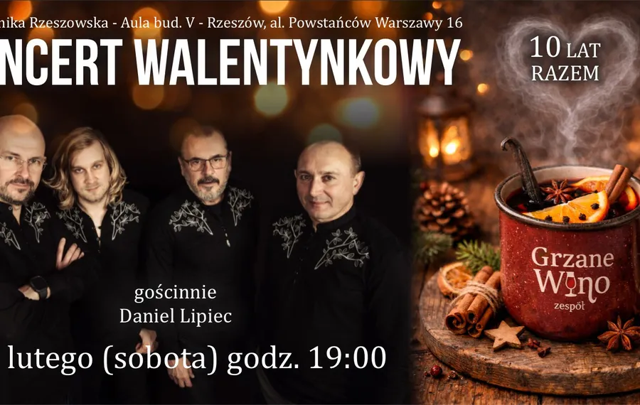Grzane Wino - koncert walentynkowy 2026