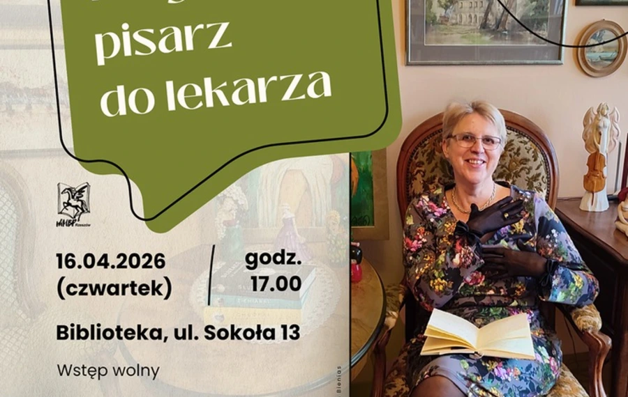Przychodzi pisarz do lekarza: Literackie spotkania z profesor Joanną Rusin