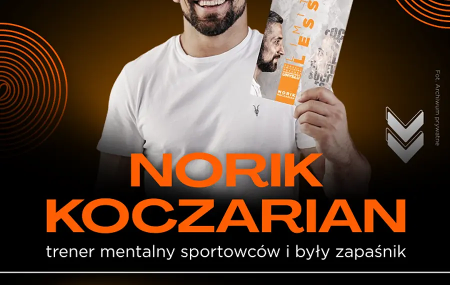 Norik Koczarian – spotkanie dla młodzieży z trenerem mentalnym sportowców
