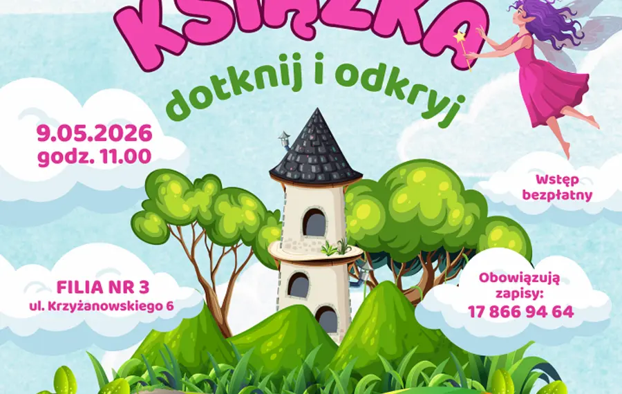 Zaczarowana książka – dotknij i odkryj: zajęcia literacko-plastyczne