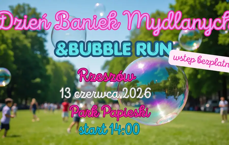 Dzień baniek mydlanych i Bubble Run