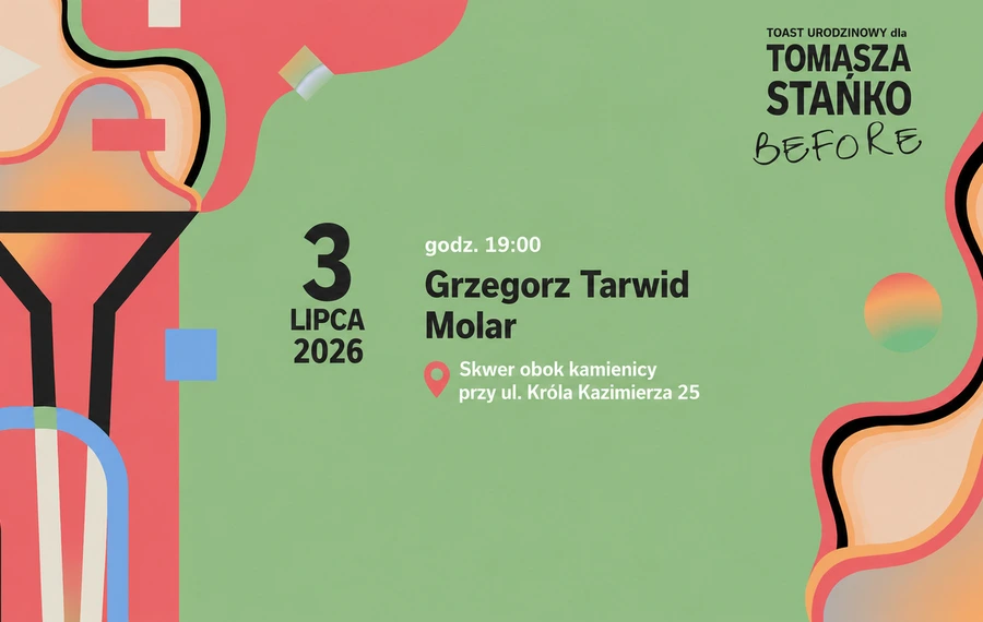 Before przed Toastem Urodzinowym dla Tomasza Stańko
