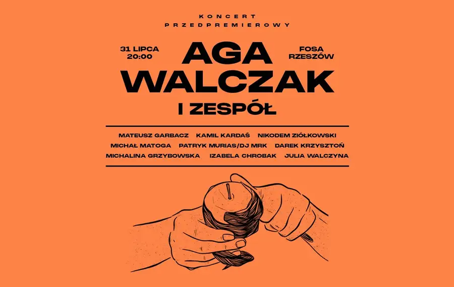 Aga Walczak z zespołem. Koncert przedpremierowy