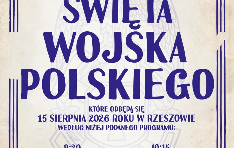 Uroczyste obchody Święta Wojska Polskiego