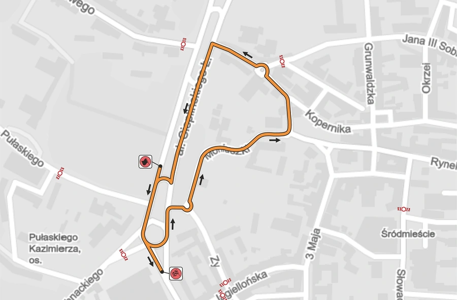 Mapa OSS-5 Rzeszów / Materiał organizatora