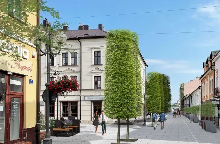 Wizualizacja ul. Grunwaldzkiej po remoncie / Urząd Miasta Rzeszowa