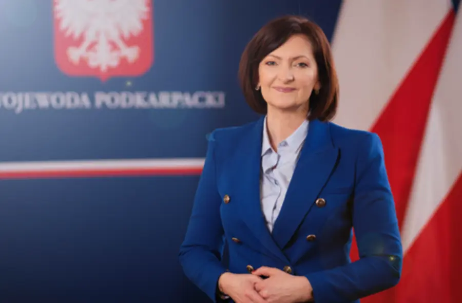 Ewa Leniart, zdjęcie ze strony Podkarpackiego Urzędu Wojewódzkiego w Rzeszowie