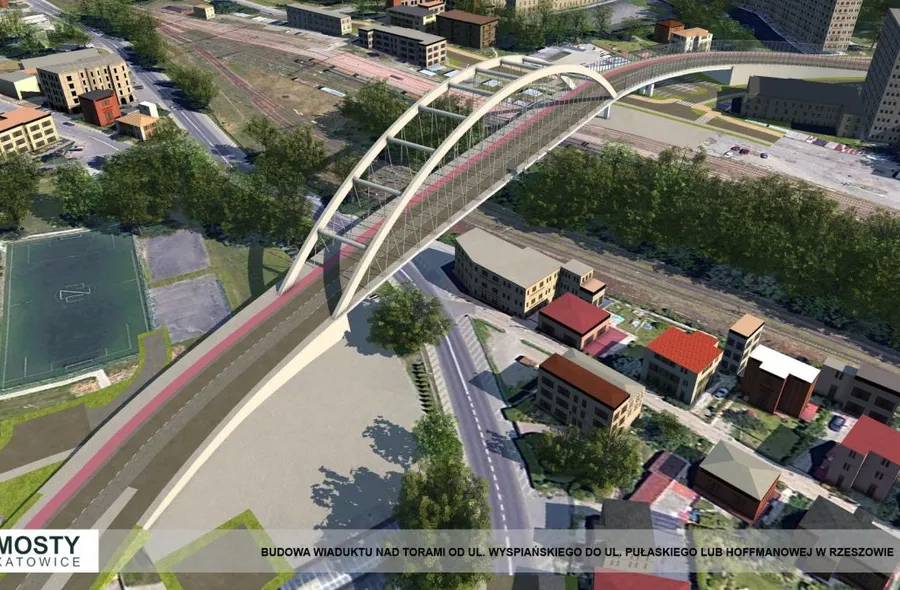 Wizualizacja: Mosty Katowice / źródło: Urząd Miasta Rzeszowa