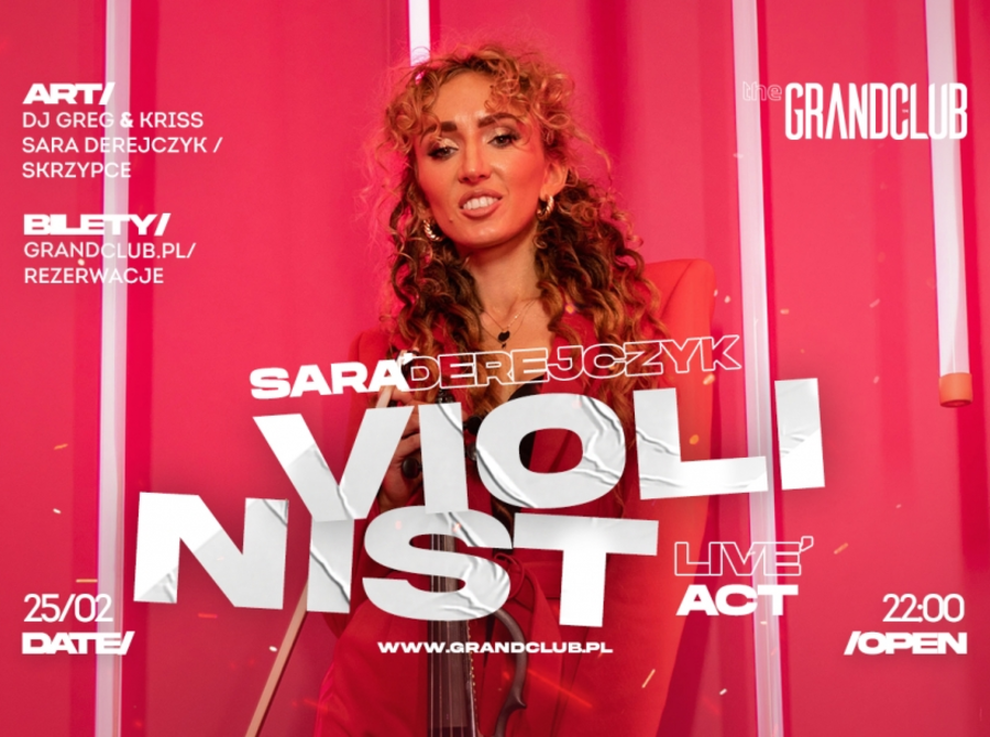 Violinist Liveact: Sara Derejczyk