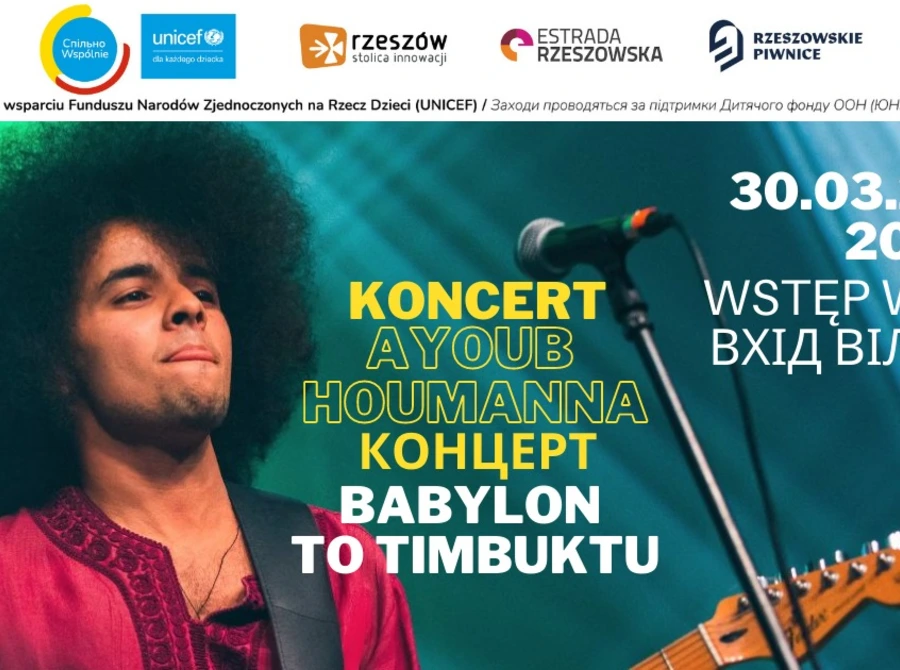 Ayoub Houmanna z zespołem - "Babylon To Timbuktu"
