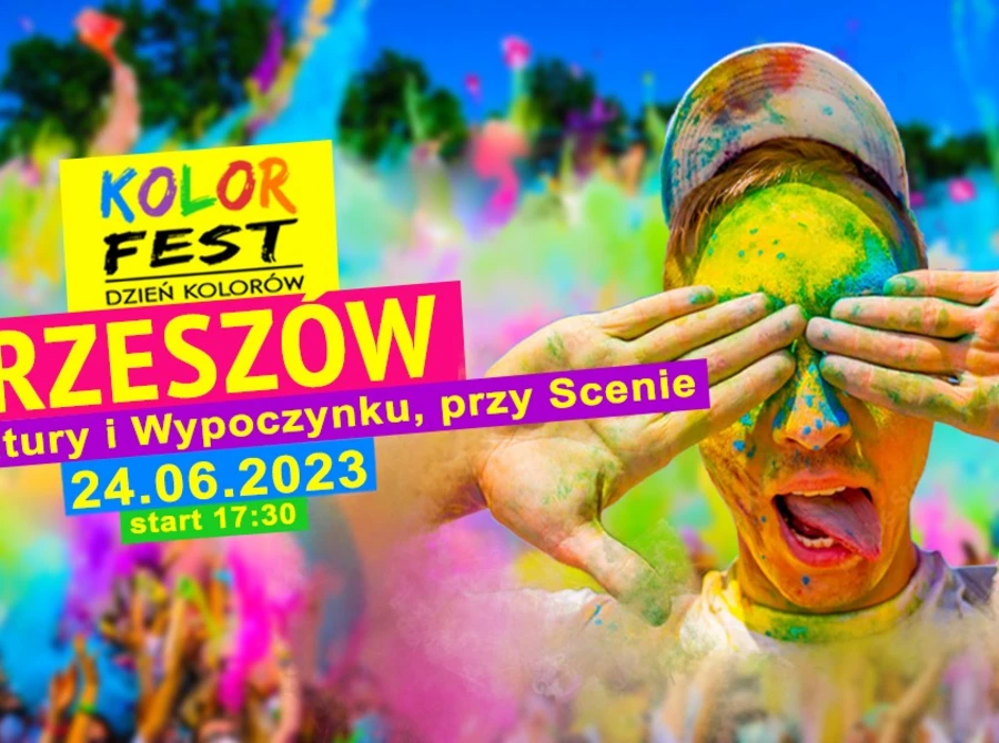 Kolor Fest Rzeszów - Dzień Kolorów Holi 