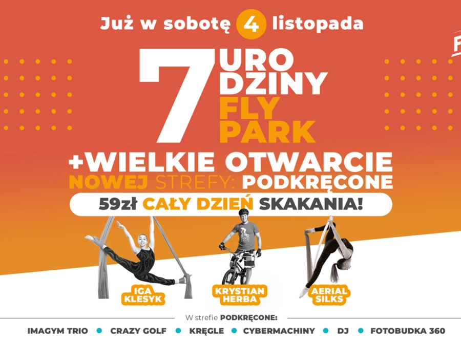 7. Urodziny FlyPark - przedpremierowy wstęp do Podkręcone