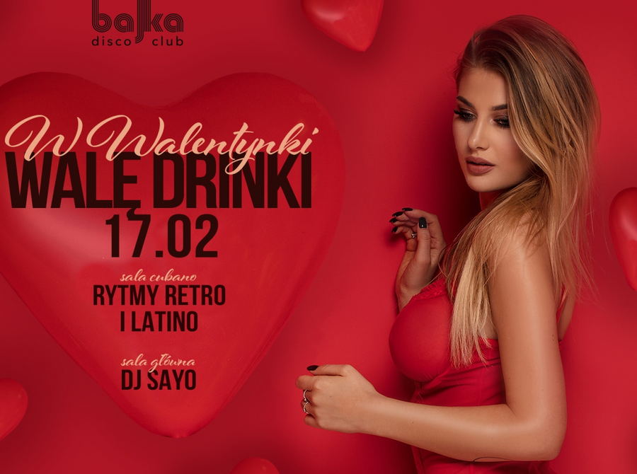 W Walentynki walę drinki
