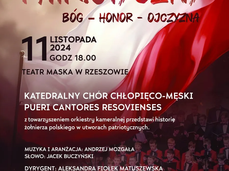 Koncert Patriotyczny "Bóg - Honor - Ojczyzna"