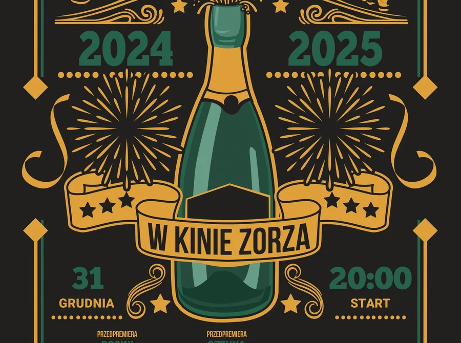 Filmowy Sylwester w kinie Zorza