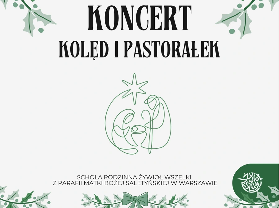 Koncert Kolęd i Pastorałek