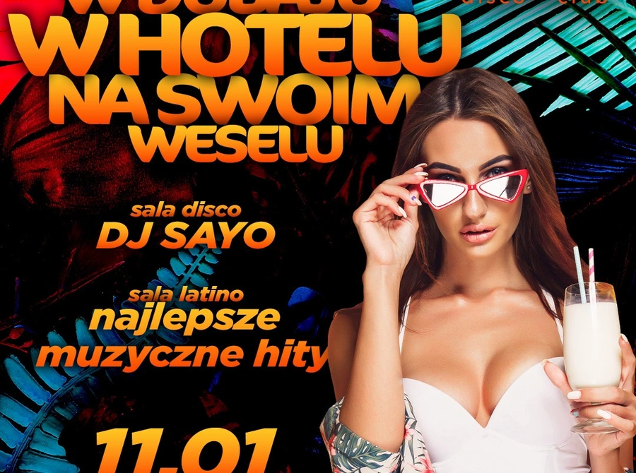 W Dubaju w hotelu na swoim weselu