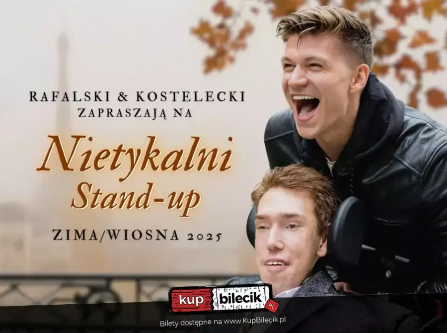 Stand-up trasa Nietykalni: Kuba Rafalski i Roman Kostelecki