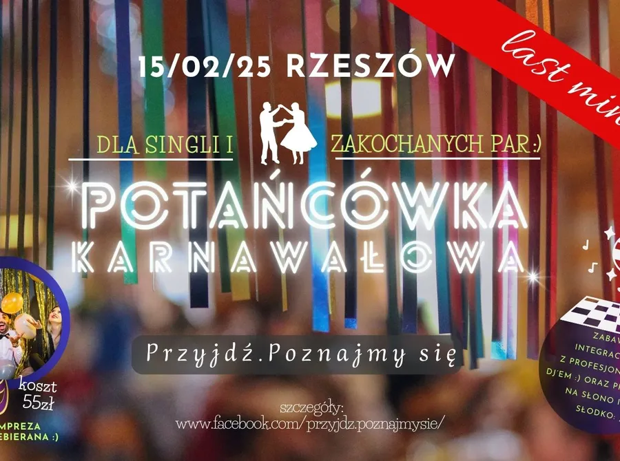 Potańcówka Karnawałowa dla singli i par