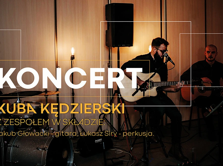Kuba Kędzierski w zespołem